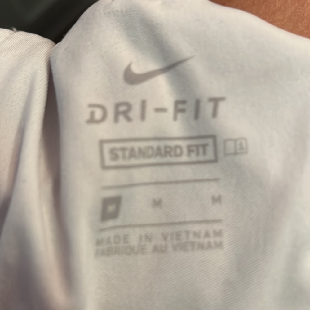 red nike shorts, used but in good condition, dri-fit, size medium